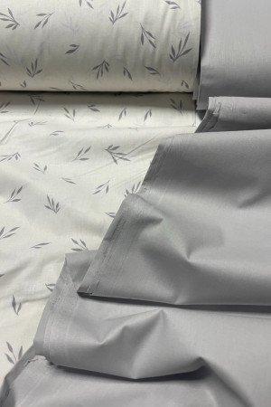 Ранфорс Класичний сірий колір